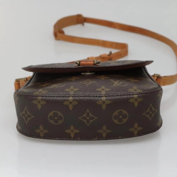 LOUIS VUITTON Monogram Saint Cloud MM Shoulder Bag M51243 LV Auth BA5062 - Picture 5 of 16